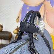 Kitlife Louis Vuitton Keepall Bandoulière 45 Bag Blue Monogram Heritage M14837 45x20x27cm - 6