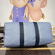 Kitlife Louis Vuitton Keepall Bandoulière 45 Bag Blue Monogram Heritage M14837 45x20x27cm - 2