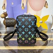Kitlife Louis Vuitton Pharrell Williams Bag Black Gradient M13898 13.5x20x8cm - 4