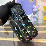 Kitlife Louis Vuitton Pharrell Williams Bag Black Gradient M13898 13.5x20x8cm - 3