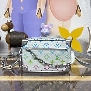 Kitlife Louis Vuitton Mini Soft Trunk Chain Bag White Gradient M13901 18.5x8x13cm - 1