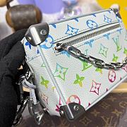 Kitlife Louis Vuitton Mini Soft Trunk Chain Bag White Gradient M13901 18.5x8x13cm - 4