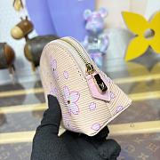 Kitlife Louis Vuitton x TM Cosmetic Pouch Pink Cherry Blossom M14052 19x6x12cm - 5