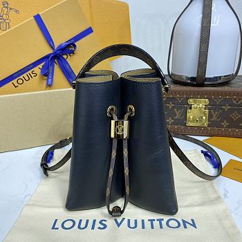 Kitlife Louis Vuitton Bloom PM Bag Black M13843 21x21x16cm