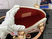 Kitlife Louis Vuitton x TM Alma BB Bag White Cherry M14234 23.5x17.5x 11.5cm - 3
