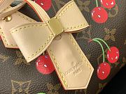 Kitlife Louis Vuitton x TM Speedy Bandoulière 20 Brown Monogram Canvas Cherry M13094 20.5x13.5x12cm - 3