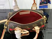 Kitlife Louis Vuitton x TM Speedy Bandoulière 20 Brown Monogram Canvas Cherry M13094 20.5x13.5x12cm - 4