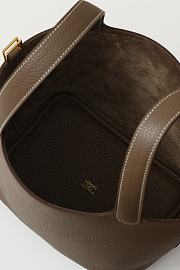 Kitlife Hermes Picotin Bag Elephant Grey With Gold Hardware CL180180 18x13x18cm - 2