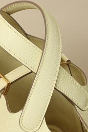 Kitlife Hermes Picotin Bag Light Yellow With Gold Hardware CL180180 18x13x18cm  - 2