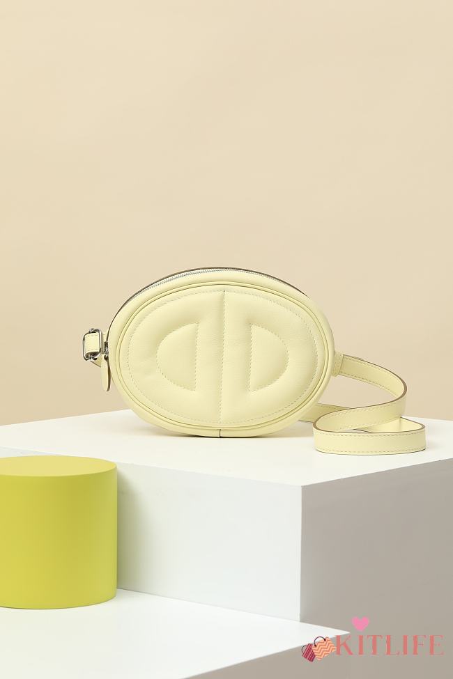Kitlife Hermes In-the-Loop Belt Bag Light Yellow ZYB1901580 19x13x4cm - 1