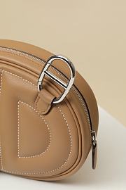Kitlife Hermes In-the-Loop Belt Bag Brown ZYB1901580 19x13x4cm - 4