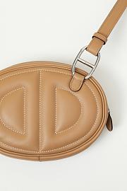 Kitlife Hermes In-the-Loop Belt Bag Brown ZYB1901580 19x13x4cm - 3