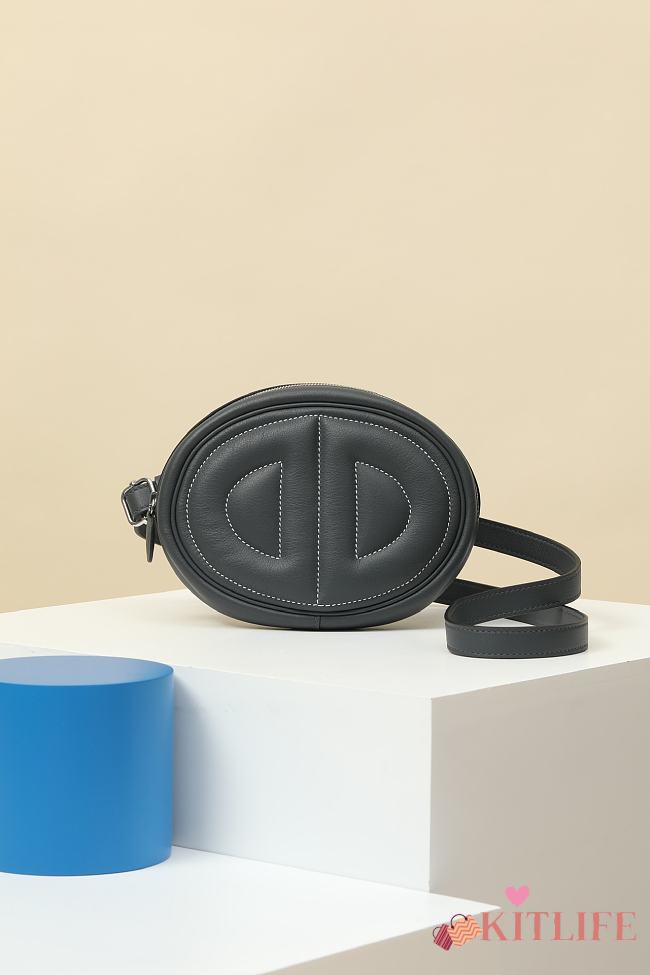 Kitlife Hermes In-the-Loop Belt Bag Grey ZYB1901580 19x13x4cm - 1