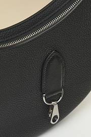 Kitlife Hermes P'tit Arcon Bag Gris Misty Black Togo and Swift Leather 28x15.5x3cm  - 3