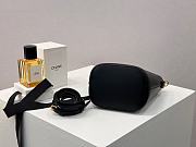 Kitlife Celine Louise Mini Black Cowhide Leather Bucket Bag 10N473 13.5x16x10cm - 5