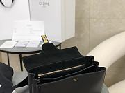 Kitlife Celine Teen Soft 16 Shoulder Bag Black 196853 23x15x9cm - 5