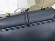 Kitlife Celine Teen Soft 16 Shoulder Bag Dark Blue 196853 23x15x9cm - 2