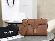 Kitlife Celine Teen Soft 16 Shoulder Bag Brown 196853 23x15x9cm - 1