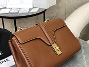 Kitlife Celine Teen Soft 16 Shoulder Bag Brown 196853 23x15x9cm - 6