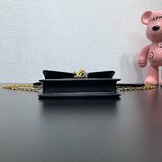 Kitlife Louis Vuitton Bloom Black Wallet On Chain M14564 20x11.5x4cm - 6