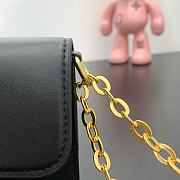 Kitlife Louis Vuitton Bloom Black Wallet On Chain M14564 20x11.5x4cm - 3