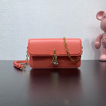 Kitlife Louis Vuitton Bloom Sweet Coral Wallet On Chain M14548 20x11.5x4cm 