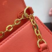 Kitlife Louis Vuitton Bloom Sweet Coral Wallet On Chain M14548 20x11.5x4cm  - 4