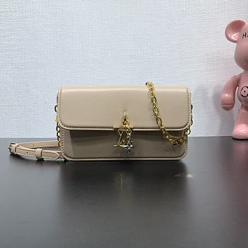 Kitlife Louis Vuitton Bloom Beige Wallet On Chain M14581 20x11.5x4cm