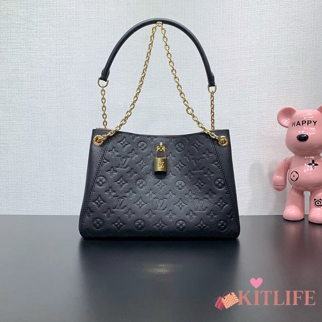 Kitlife Louis Vuitton Anytime PM Bag Black M14414 20x13x34cm  - 1