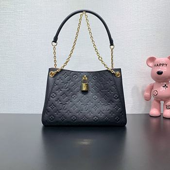 Kitlife Louis Vuitton Anytime PM Bag Black M14414 20x13x34cm 