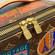 Kitlife Louis Vuitton Toiletry Bag Monogram Coated Canvas M14744 24x13x13cm - 2