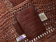 Kitlife Chloe The Summer Banana Hobo Straw Bag Brown 36x21.5x2cm - 2