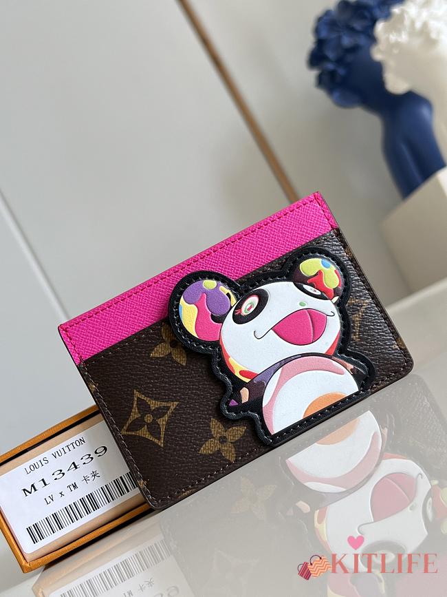 Kitlife Louis Vuitton x TM Card Holder M13439 11x7x0.5cm - 1