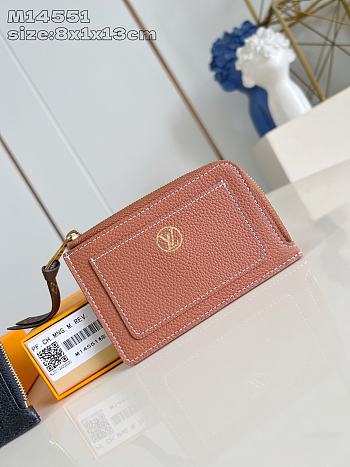 Kitlife Louis Vuitton Low Key Card Wallet Brown M14551 13x8.5x1cm