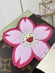 Kitlife Louis Vuitton x TM Card Holder Cherry Blossom M13429 11x7x0.5cm - 5