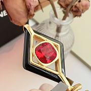 Kitlife Chanel Red Pendant Earrings - 6