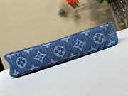 Kitlife Louis Vuitton x TM Pochette Accessoires Bag Denim Blue Cherry M13994 22x13x4cm - 5