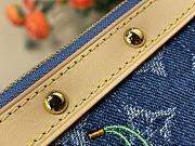 Kitlife Louis Vuitton x TM Pochette Accessoires Bag Denim Blue Cherry M13994 22x13x4cm - 3