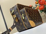 Kitlife Louis Vuitton Crossbody Bag Brown Monogram Canvas M45244 28x20x12cm - 6