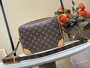 Kitlife Louis Vuitton Crossbody Bag Brown Monogram Canvas M45244 28x20x12cm - 3