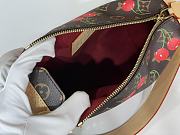 Kitlife Louis Vuitton x TM Side Trunk MM Bag Brown Monogram Cherry M14278 23.5x16x8.5cm - 6
