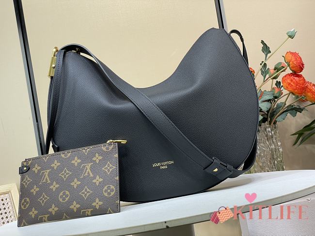Kitlife Louis Vuitton Low Key Cookie MM Bag Black M14417 32x26x5cm - 1