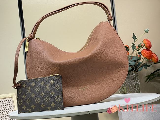 Kitlife Louis Vuitton Low Key Cookie MM Bag Brown M14642 32x26x5cm - 1