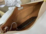 Kitlife Louis Vuitton Low Key Cookie MM Bag Apricot Grey M14635 32x26x5cm  - 5