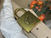 Kitlife Louis Vuitton Low Key Cookie MM Bag Apricot Grey M14635 32x26x5cm  - 3