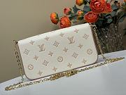 Kitlife Louis Vuitton Pochette Félicie Bag Crean M15968 21x12x3cm - 3