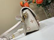 Kitlife Louis Vuitton Nano Diane Baguette Bag Cream M13642 10.5x6x19cm - 6