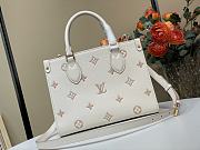 Kitlife Louis Vuitton OnTheGo PM Bag Cream M14403 25x19x11.5cm - 5
