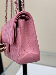 Kitlife Chanel Classic Flap Bag in Pink Lambskin 25cm - 6