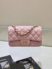 Kitlife Chanel Classic Small Flap Bag in Light Pink Lambskin 20cm - 1